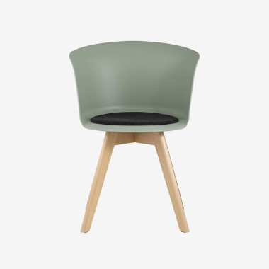 Umi Amber Unique Velvet Armchair With Armrest