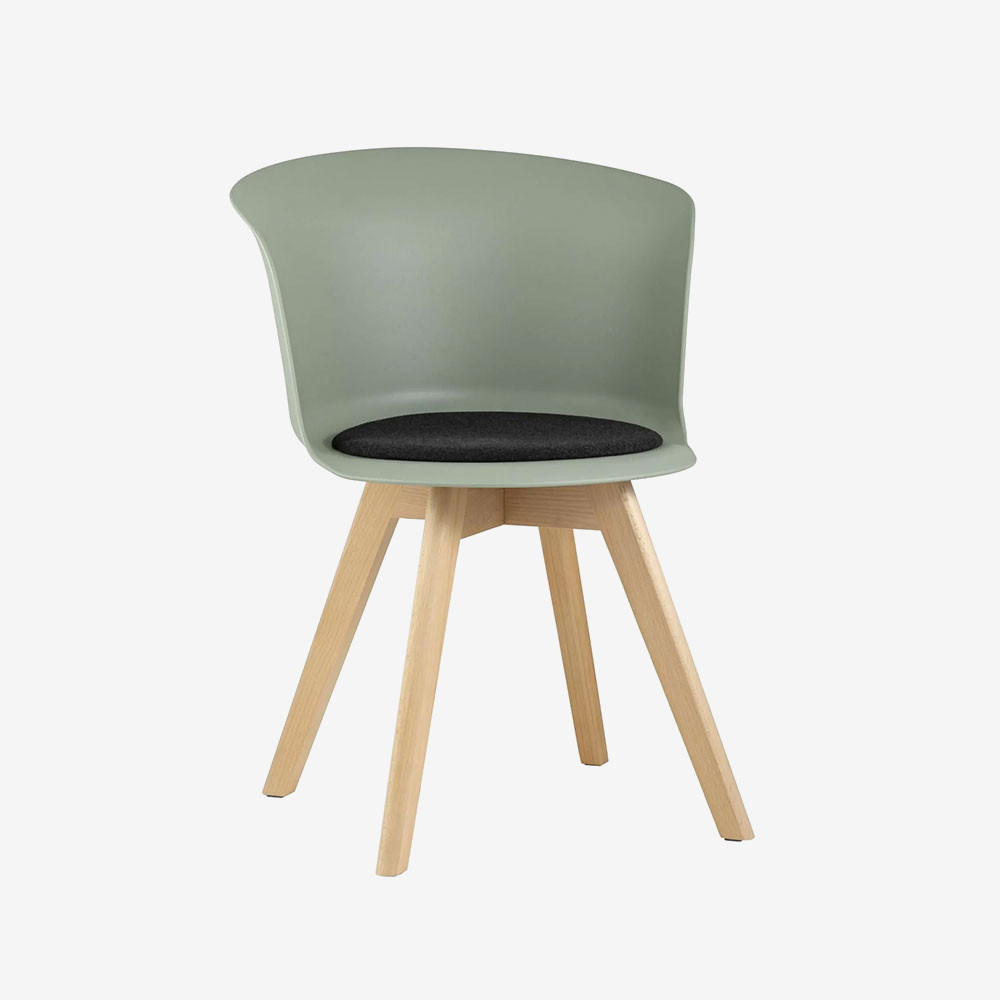 Umi Amber Unique Velvet Armchair With Armrest