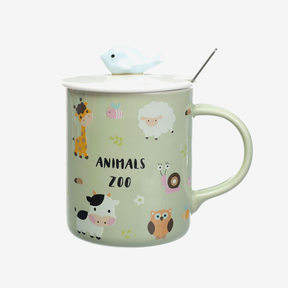 Valcla Portable Glass Kettle Straw Cup Mug Pink