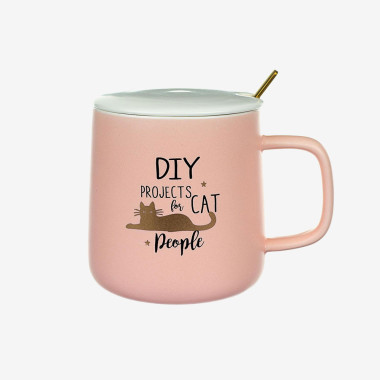 Valcla Portable Glass Kettle Straw Cup Mug Pink