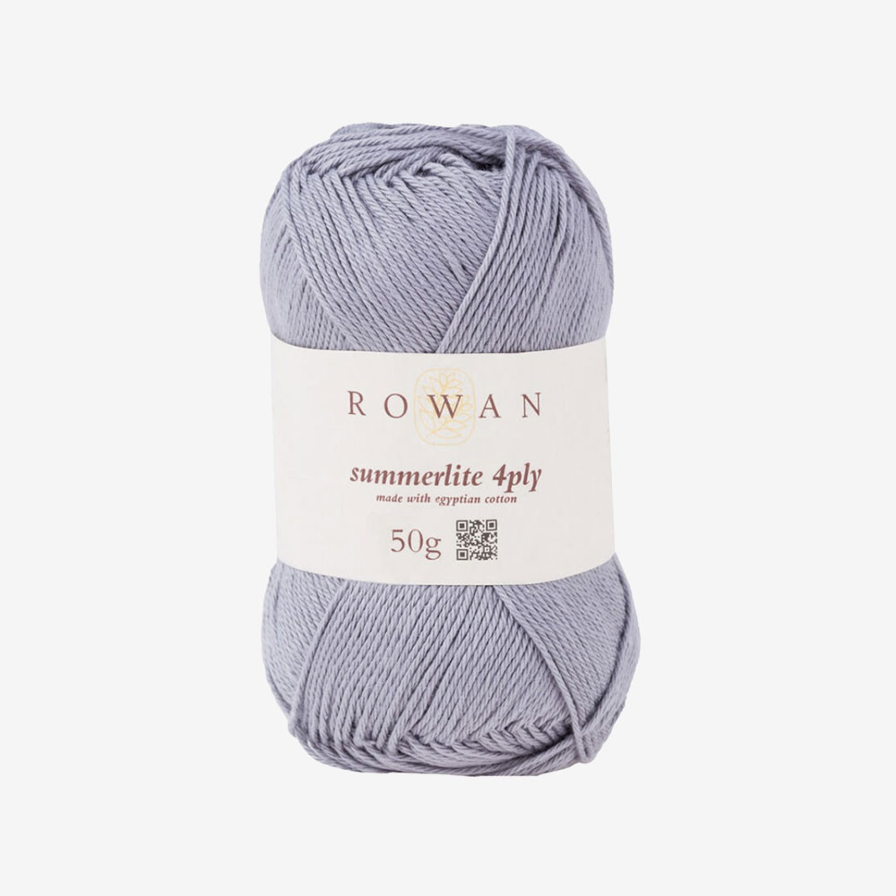 Rowan Summerlite 4 Ply 446 Anchor Grey Color