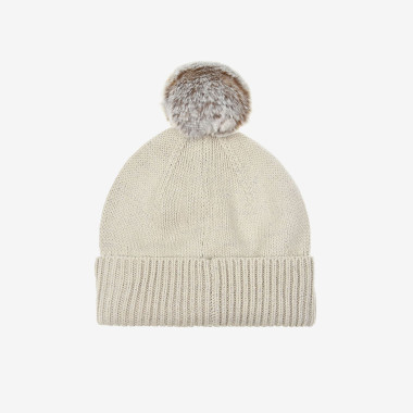 Zacharias Unisex Kids Winter Woolen Cap Pink