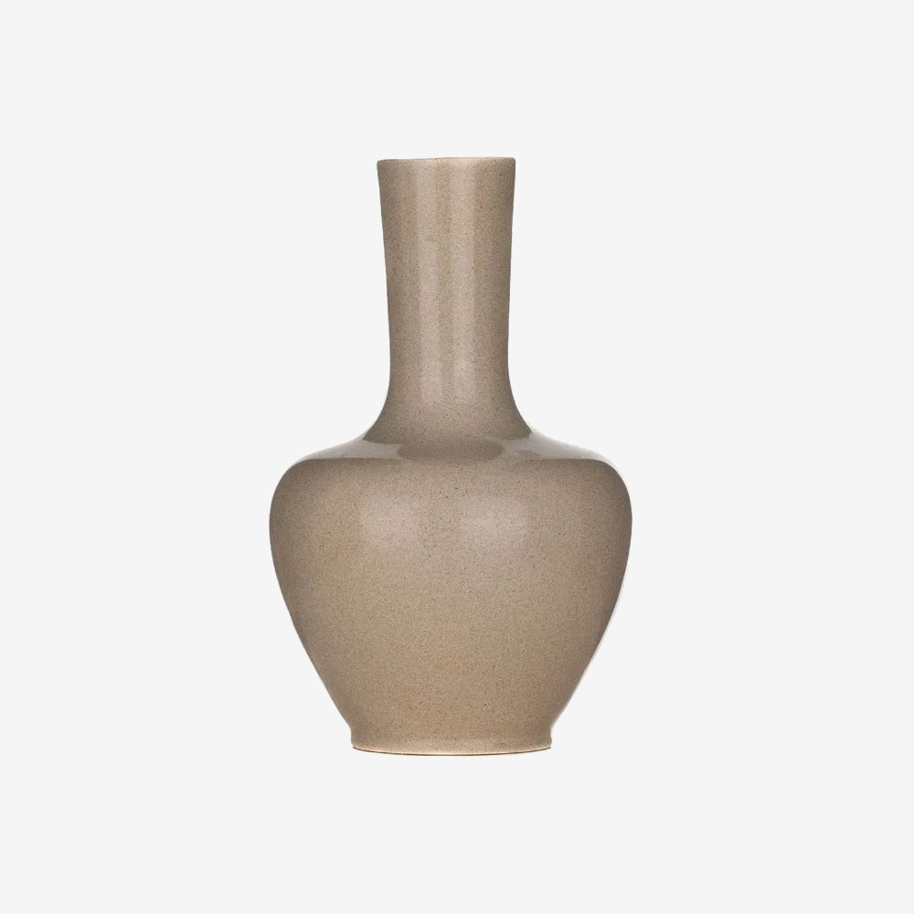 Calandis Modern White Ceramic Flower Vase