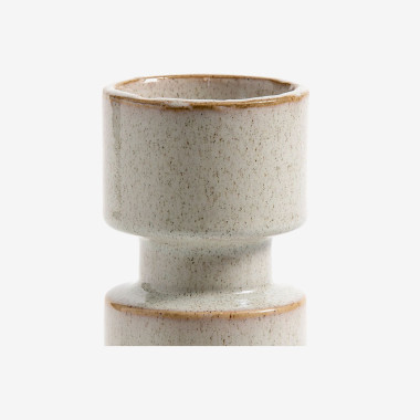 Farmhouse Candle Holders Wooden Small Pillar